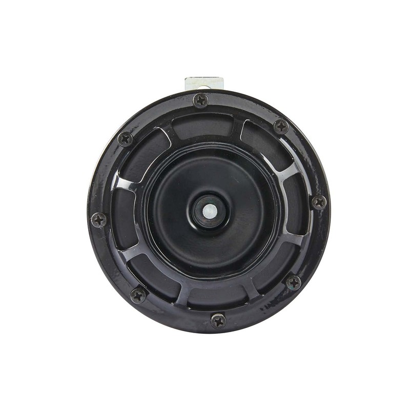 HELLA 003399061 Supertone 24V Low Tone Horn with Black Protective