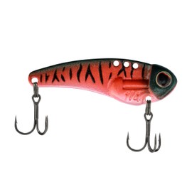 Berkley ThinFisher Fishing Lure, Blaze, 1/4 oz, Upgraded Cosmetics, Integrated Rattle Chamber, 3 Pull Points with Quick Change Snap, Custom Fusion19 Trebles