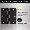 Design House 181388 1/4" Radius Steel Door Hinge Door Hardware