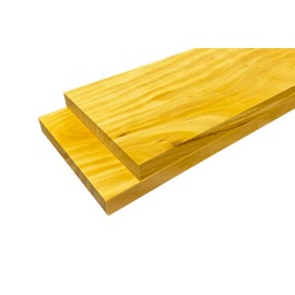 Yellowheart Lumber Boards 3/4" x 6" (2pcs) (3/4" x 6" x 48")