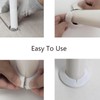10 Pcs Radiator Pipe Cover, White Plastic Pipe Covers Sleeve,