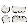 Horse Front Tendon Boots Adjustable Breathable Open Front Protective Horse