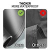 Vammcht Waterproof Apron with Comfortable Adjustable Bib Rubber Vinyl Dishwasher