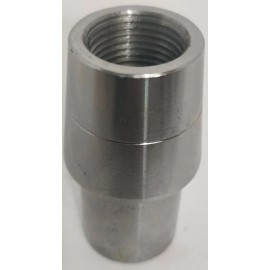 LaL Products LH 3/4-16 Thread Tube Adapter,Fits 1-1/4" OD Tube W .120 Wall or 1" ID Hole Bung