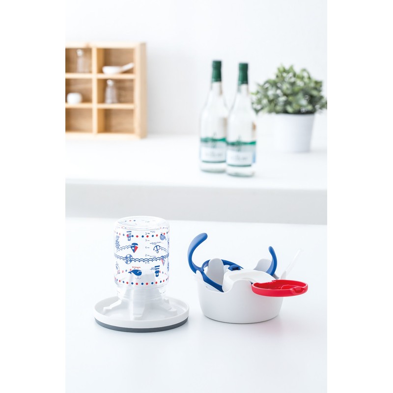 Richell Bottle Colander White Shelley Bottle Station N Antibacterial