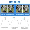 tonchean Hand Seamers Sheet Metal Tools 2-in-1 Heavy Duty Metal