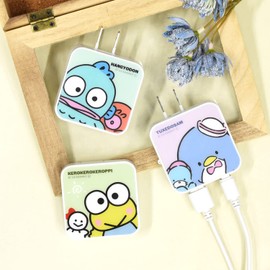 Gourmandise SANG-271HG Sanrio Characters USB/USB Type-C AC Adapter Hangyodong