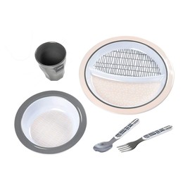 Coffret repas cadeau - Pink Grid