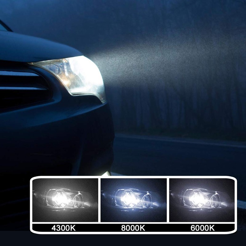 Sinoparcel D1S Xenon HID Headlights Bulb - 6000K 35W High