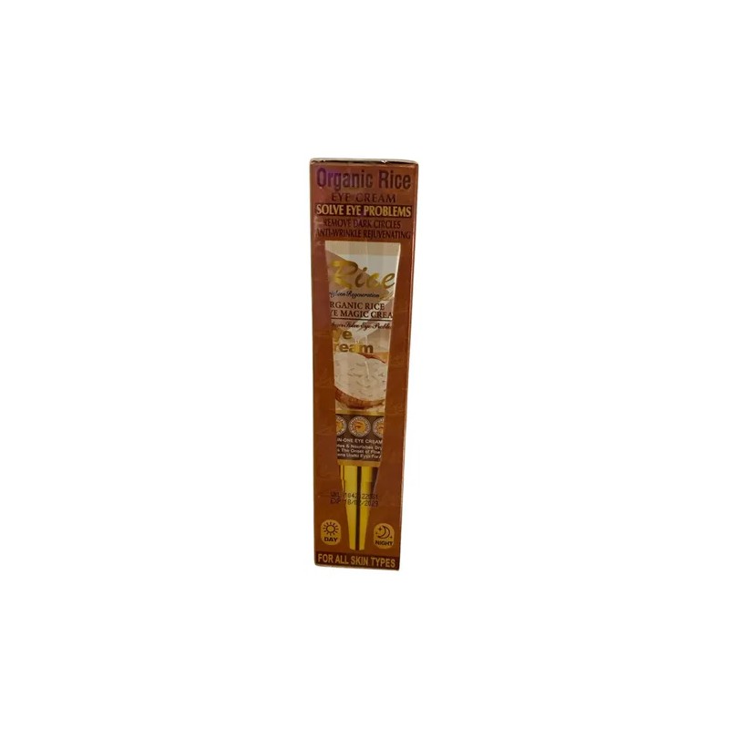 Crema Mágica De Arroz, Contorno Ojos, Nutre, Ilumina, Arruga