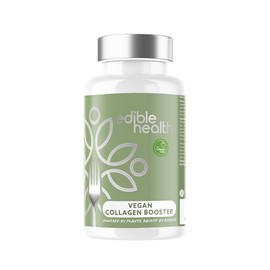 Vegan Collagen Booster – Plant-Based Amino Acids & Silicium – High Strength with Vitamin C & E – 30 Day Supply – for Women & Men – Supports Skin, Hair & Joint Health