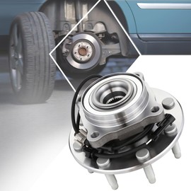 [Left/Right Side] Front Wheel Bearing Hub Assembly w/ABS Sensor Compatible with 01-07 Silverado/Sierra/Suburban/Yukon XL