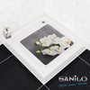 Sanilo Shower Mat 21 x 21 Inch, Non-Slip Bath Mat
