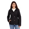 Nautica Women's Softshell Jacket– Water-Resistant, Wind-Resistant Transitional Coat, Adjustable Waist,