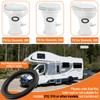 RV Toilet Seal, 2 Pack Flush Ball Seal Gasket