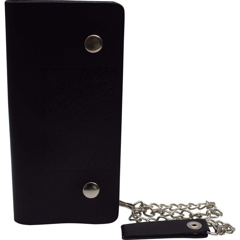 Marshal Trucker Genuine Leather Large Chain Wallet