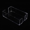 Acrylic Napkin Holder Transparent Uncapped Bathroom Napkin Holder for 23x14x6cm