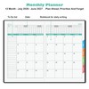NEYSA Diary 2026 2027 A5 Page Per Day, Hardcover Daily
