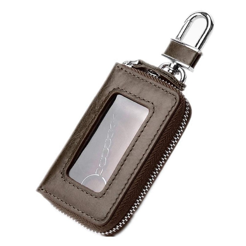 Bakun - Funda de piel para llave de coche, con
