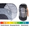 Semptec Urban Survival Technology Lightweight Summer Sleeping Bag: Ultralight Summer