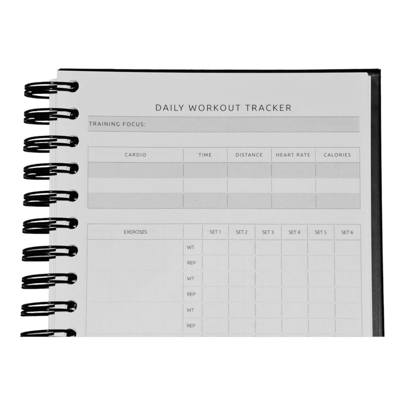 Ventresto V fitness workout tracking journal