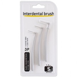 Wooil Interdental Brush 1.0mm (L Type 3P S) 8663 Tartar brush 4ea