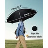 Chakipee Compact Automatic Umbrella For Men and Women Windproof 8
