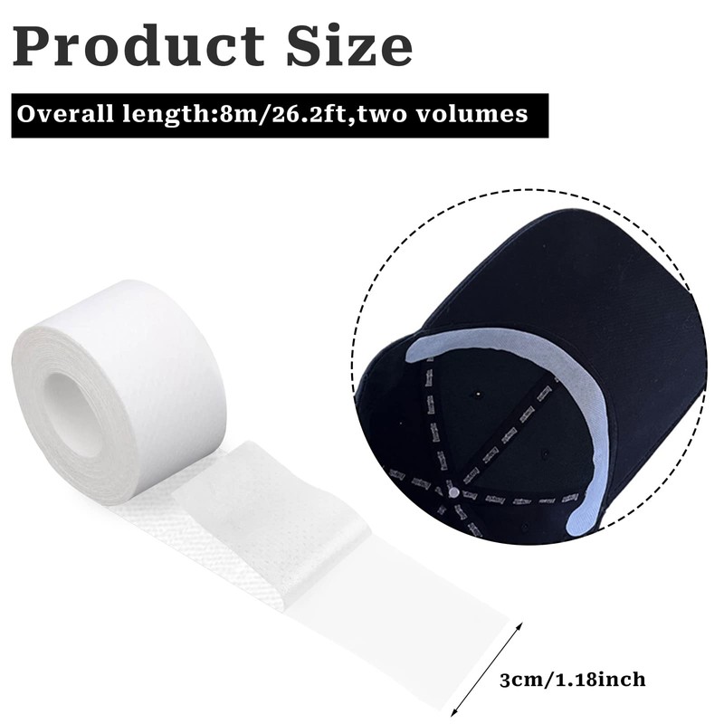 Self-adhesive Shirt Collar Protector Disposable Collar Protector Invisible Sweat Pads