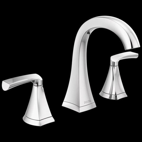 Delta Pierce 2-Handle Bathroom Faucet Chrome-Certifi