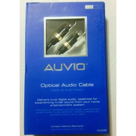 n/a AUVIO 6-Ft.Optical Audio Toslink Cable- Hi-Def Sound Digital Audio 15-239