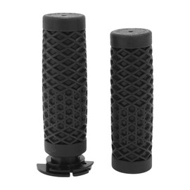 X AUTOHAUX 7/8" 22mm 15/16" 24mm Motorcycle Hand Grips Cover Kit Non Slip TPU Handlebar Cover for Motorcycle Scooter Bicycle ATV Black 1 Set