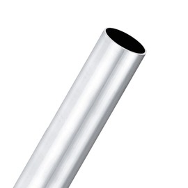 M METERXITY 1-Pack 300mm 6063 Aluminum Round Tube, 35mm ID 38mm OD Seamless Aluminum Tubing for Construction/Machining/DIY Crafting, Metal Straight Pipe [1.38"x1.5"x12"]