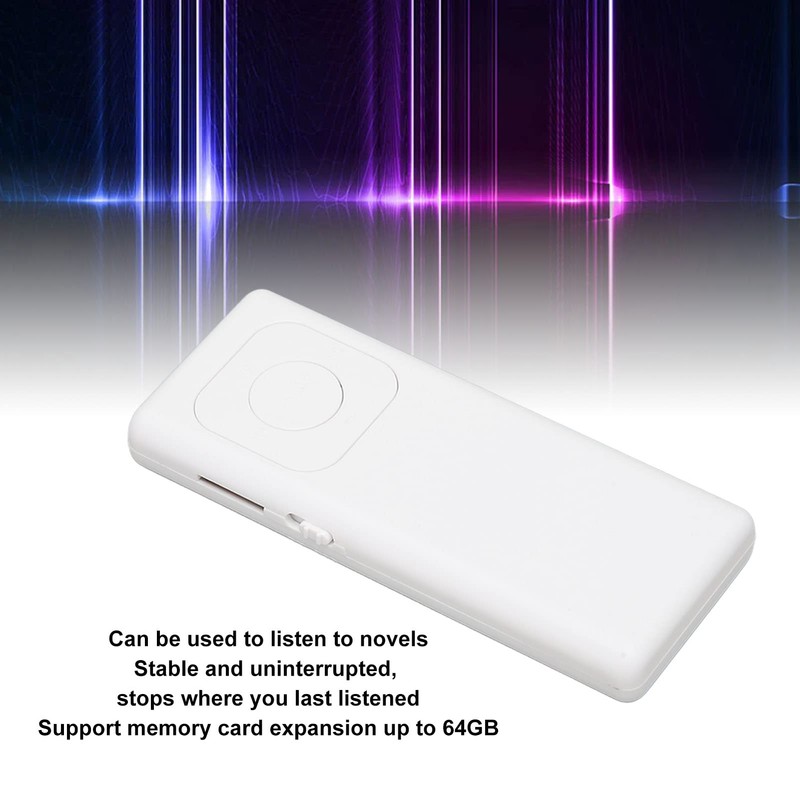 MP3 Player, Lossless Sound, Portable Compact Music Player with Headphones,