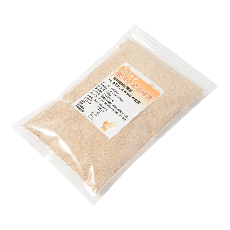 Roasted Wheat Brusuma, 14.1 oz (400 g), Uses Japanese wheat,