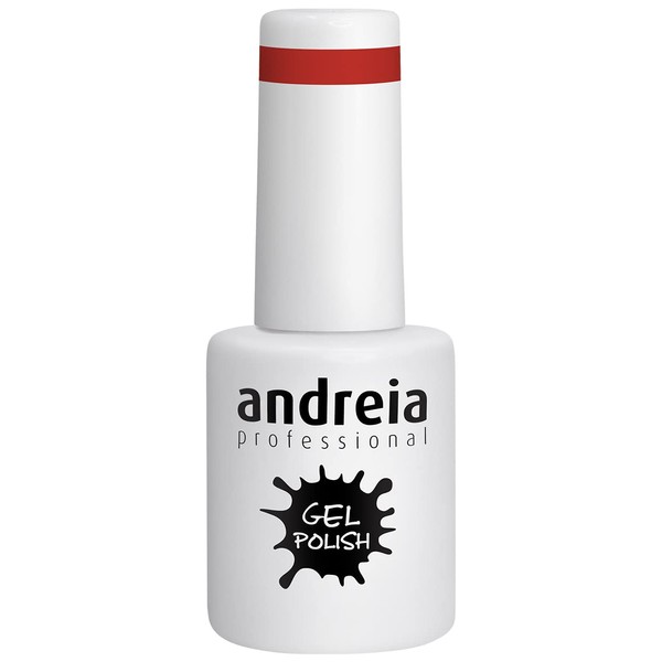 Andreia Semi-Permanent Nail Polish Gel Polish Colour 268 Red - Shades of Pink - 10.5 ml