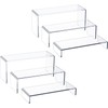 XMSSAA Clear Acrylic Display Stand, U-Shaped Display Stand, Figures Decoration,