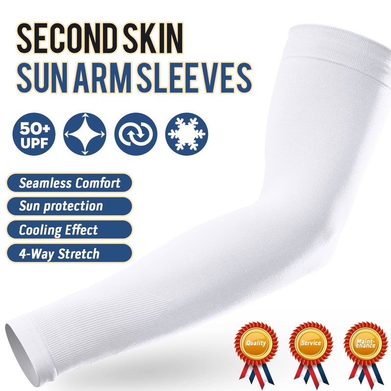 GOUNOD Arm Sleeves for Men Women,Compression Sleeves to Cover Arms