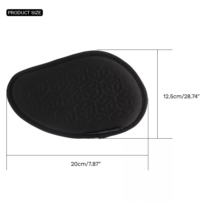 XUKEY Gel Knee Pad Rest Car Console Door Armrest Leg