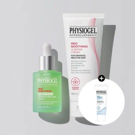 Physiogel Red Soothing 30ml+Red Soothing AI Repair Cream 100ml+(Free) Regenerative 10ml Rosateca Serum 30+AI Cream 100+Regen Cream 10 / 피지오겔 레드수딩 30ml+레드수딩 AI리페어크림 100ml+(증정) 리제너러티브 10ml 로자테카 세럼30+AI크림 100+리젠크림10