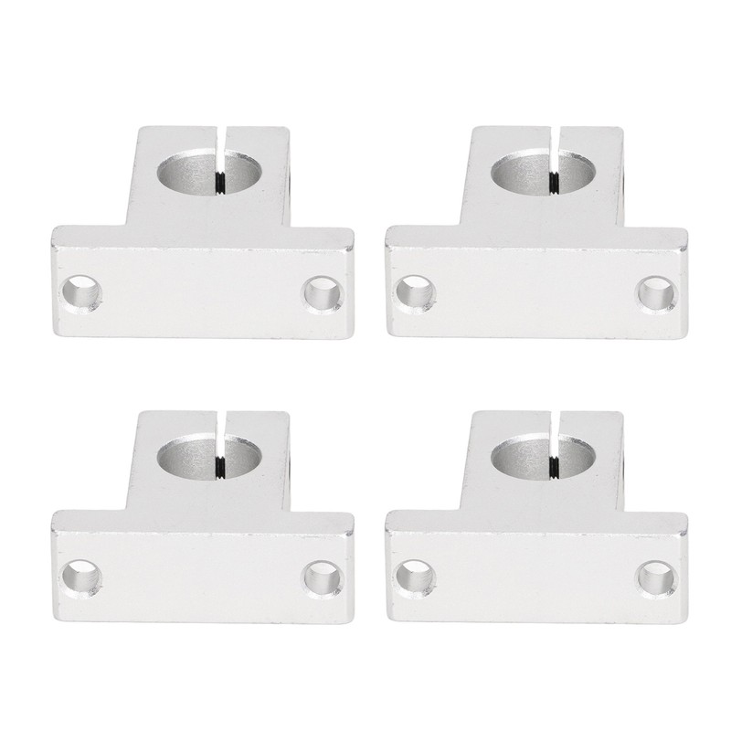 4 Pcs Rail Guide Support Aliminum Alloy Linear Motion Bracket