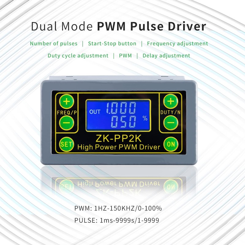 EC Buying Function Signal Generator, ZK-PP2K PWM Pulse Frequency Generator,