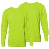 Glory Max 2-Pack High Visibility Construction Safety Work T Shirts