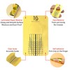 Nailskey Nailskey Nail Forms for Gel Builder - 100 Pcs Self Adhesive Nail Extension Stickers for Acrylic, UV & Poly Gel with Tip Sculpting Guide - Nail Art for Home & Salon (Pack of 100)