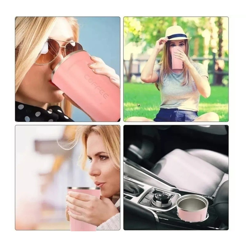 Chowha 510ml Taza De Café Acero Inoxidable Botella Termo Vacío