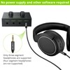 LiNKFOR 4 Port 3.5mm Stereo Audio Switcher Support 1 In