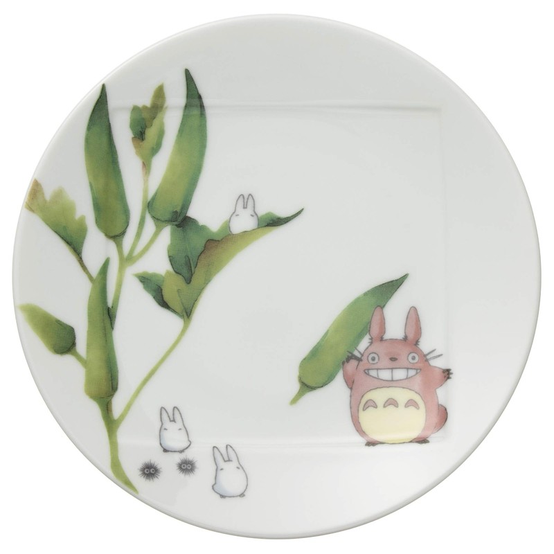 Noritake 1704-15L/VF9931A My Neighbor Totoro, Vegetable Series, Microwave Safe, Dishwasher
