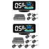 KACEPAR Car Reverse Backup Radar System Parking Sensor Kit, Alarm