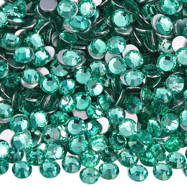 Blinginbox 1440Pieces SS10/2.7-2.9mm Flat Back Crystal Rhinestones Round Gems for