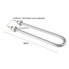 220V 2KW Stainless Steel Immersion Water Heater Electric Tube Heating