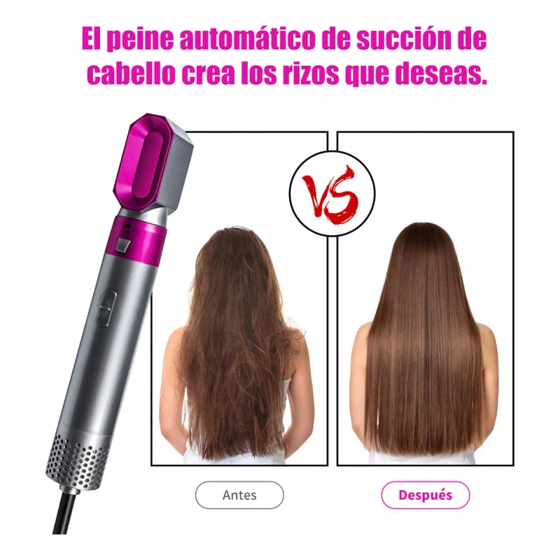 Wcan Cepillo secador 5 en 1 de primera calidad para